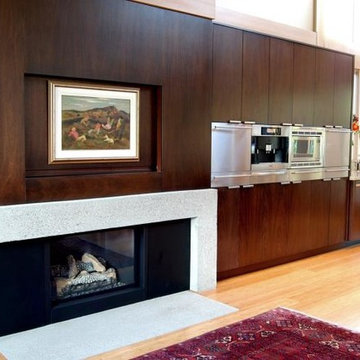 Kitchen Fireplace