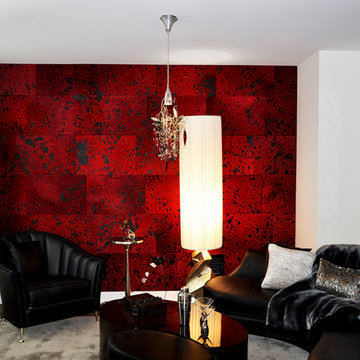KLAD™ Luxury Leather Wall in Our Hair Parlor Collection