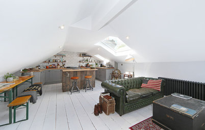 Houzz Tour: A Light-filled Loft with an Industrial Edge in North London