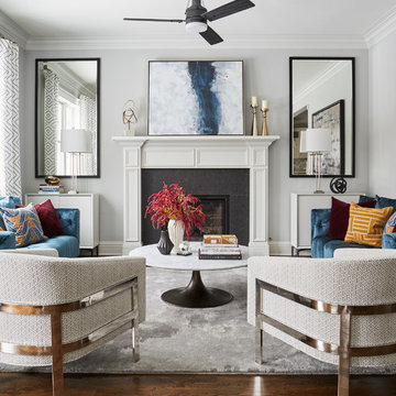 La Grange Park Residence - Living Room