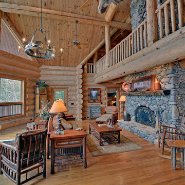 Lake Blue Ridge Custom Log Home