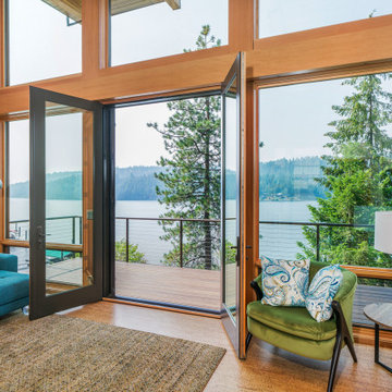 Lake Coeur d'Alene Custom Home