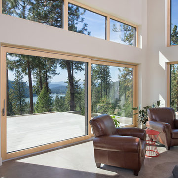 Lake Fernan Passive House Windows and Doors
