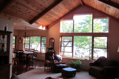Living room - zen living room idea in Minneapolis