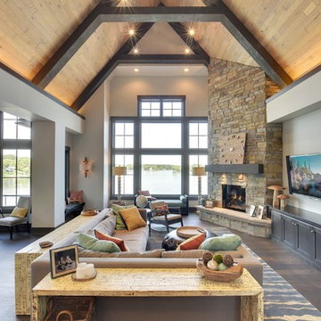 Lake Homes with Protection