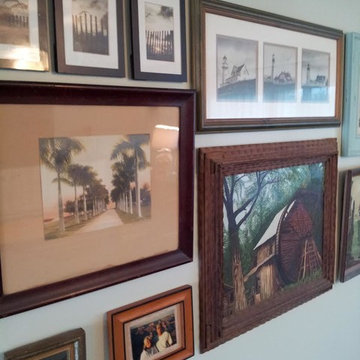 Lake House Gallery Wall