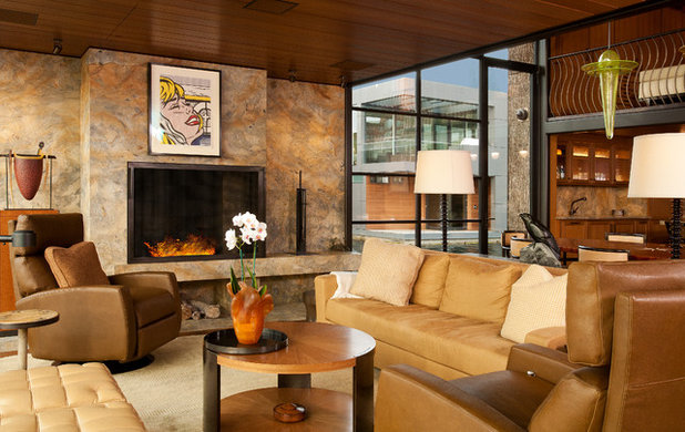 Contemporary Living Room by G Little Construction