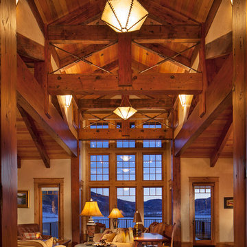 Lake View lodge style home