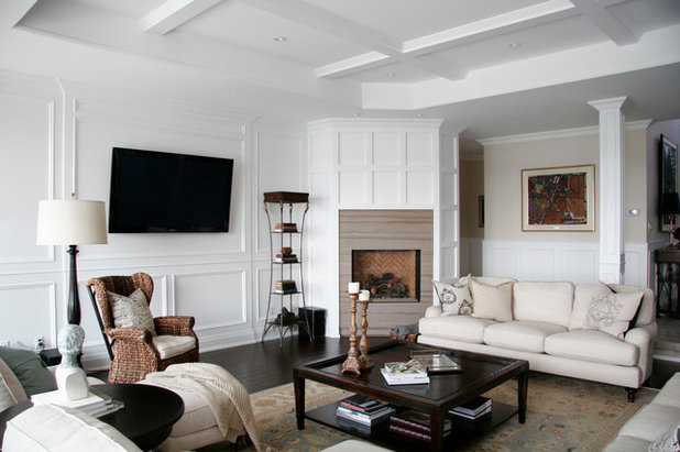 Traditional Living Room by Aspen & Ivy