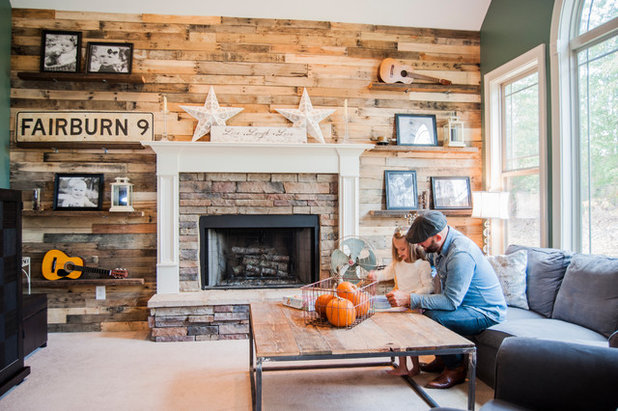 Eclectic Living Room by Ashley Meissner