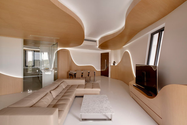 Contemporary Living Room by Lim Ai Tiong (LATO) Design