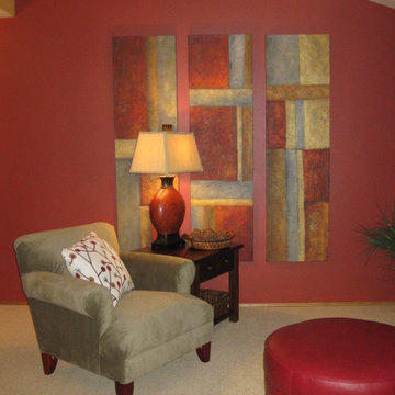 Large Art in Living Room