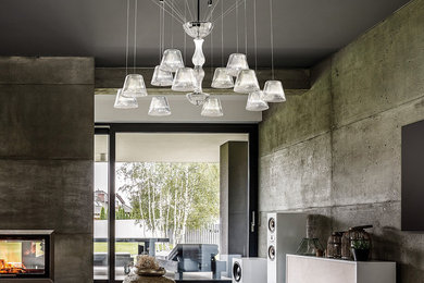 Large Contemporary Chandelier for Modern Loft