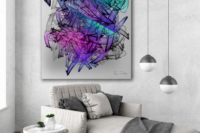 Large Modern Abstract Wall Art