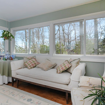 Large Sliding Windows in Great Living Room - Renewal by Andersen LI