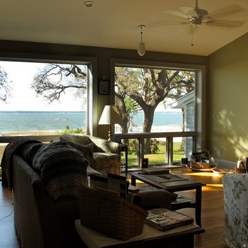 Large windows give wall to wall Lakeview from Great Room