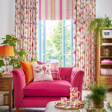 Laura Ashley Floral Heritage Living Room