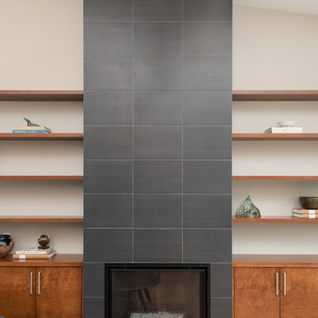 Laurel - Contemporary Fireplace