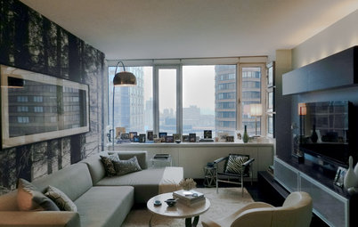 My Houzz: Boutique Hotel Ambience in a Manhattan Bachelor Pad