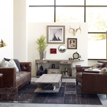 Leather Living Space