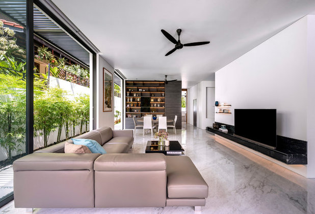 Contemporary Living Room by Ming Architects