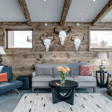 Limber Pine Rustic Modern Living Room