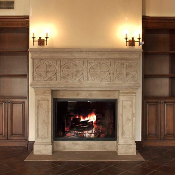Limestone Fireplaces...