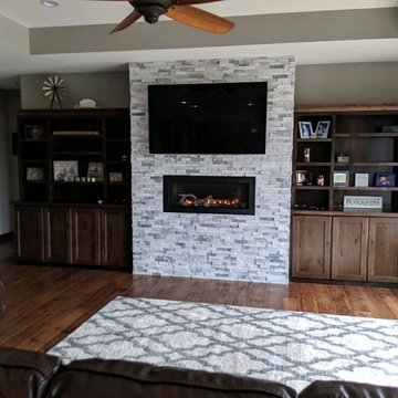 Linear and Modern Fireplace Designs