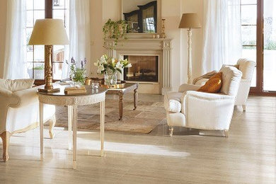 Inspiration for a timeless living room remodel in San Diego