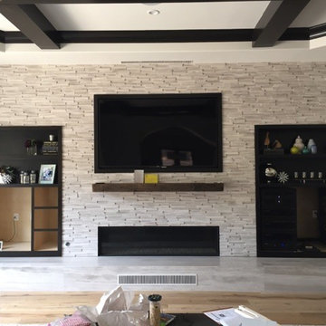 Linear Fireplace - Flare 70"