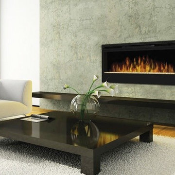 Linear Fireplace