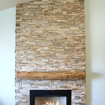 Live Edge Mantel