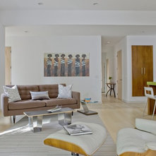 Modern Living Room by ZeroEnergy Design