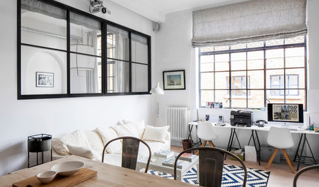 Houzz Tour:  Black, White and Scandinavian-Industrial All Over