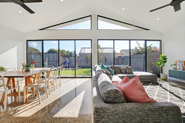 Contemporary Living Room by JLN Designs