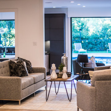 Living Area | Urban Oasis Complete Home Remodel | Studio City, CA