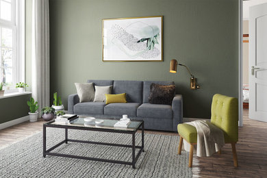 Inspiration for a medium sized contemporary living room in London.