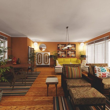 Living Room 3D: iCanDesign