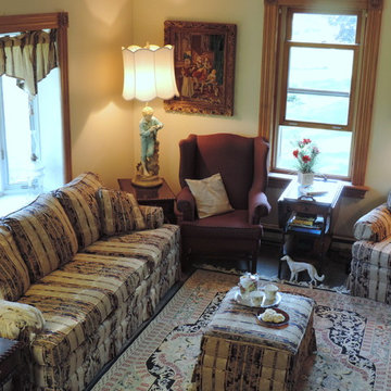 living room after after Home Staging