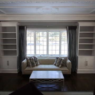 Living room bookcases