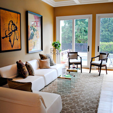 Living Room - Brown, Cream and Gold Tones