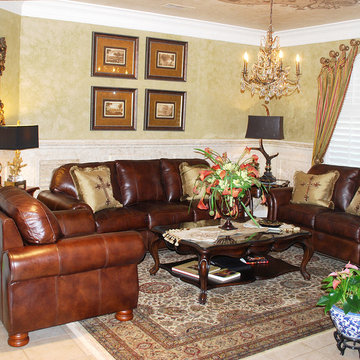 Living Room by Joyceanne Bowman, Designer at Star Furniture in Texas