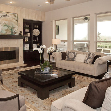 Living Room by Yi-Yun Lin, Interior Designer at Star Furniture in Texas
