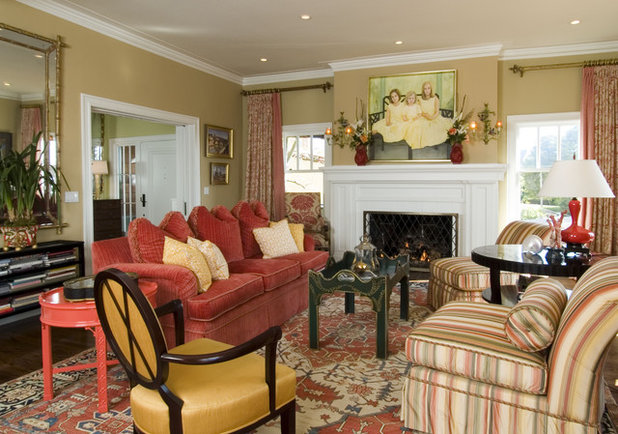Traditional Living Room by Camber Construction