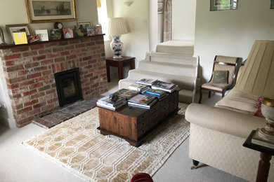 Photo of a traditional living room in Wiltshire.