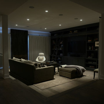 LIVING ROOM | Contemporary Home Remodel | Century City Townhouse | Part One