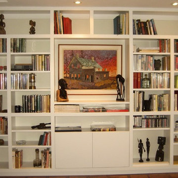 Living Room-Custom Built-ins