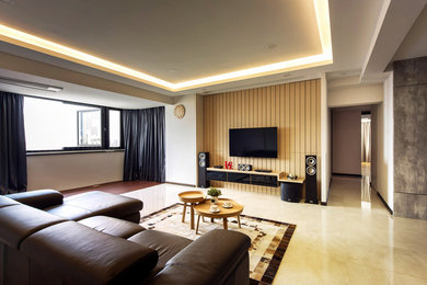 Living Room Design | Ocean Park Condo