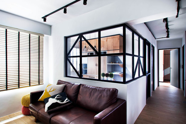 Scandinavian Living Room by DISTINCTidENTITY Pte Ltd