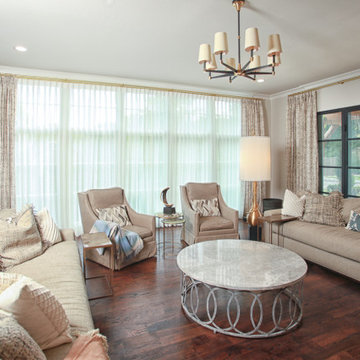 Living Room Drapes and Sheers